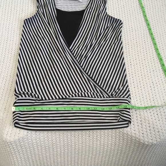 CHICO'S CROSS OVER SLEEVELESS BLOUSE WITH INNER TANK, SIZE WOMAN 0 - Picture 5 of 5